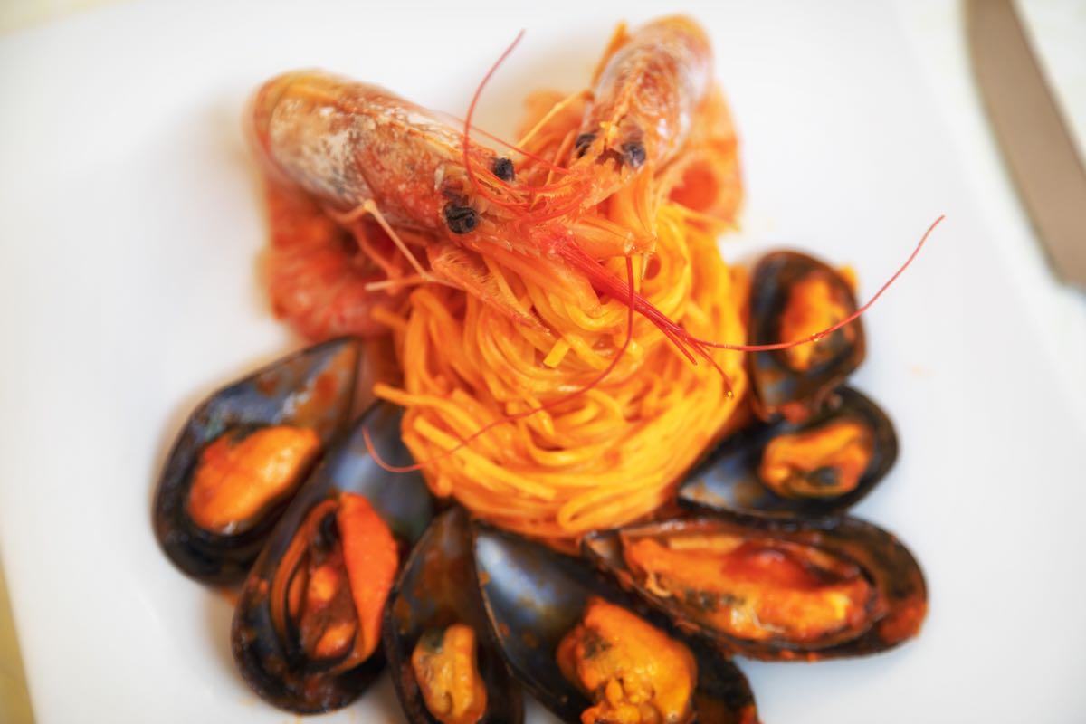 spaghetti di pesce