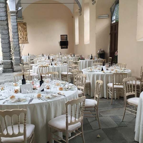 allestimento catering il vigneto